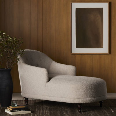 Chaise longue rembourrée 32 po Denson