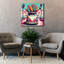 «California Surf» par Rey Klimt, art mural sur toile-1221925207