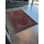 Tapis décoratif rétro bourgogne-beige-32816484