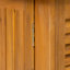 Armoire d'extérieur à lattes, armoire d'appoint