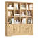 Ehren 70.8" H x 31.1" W Standard Bookcase With Open Bookshelves and Cabinet