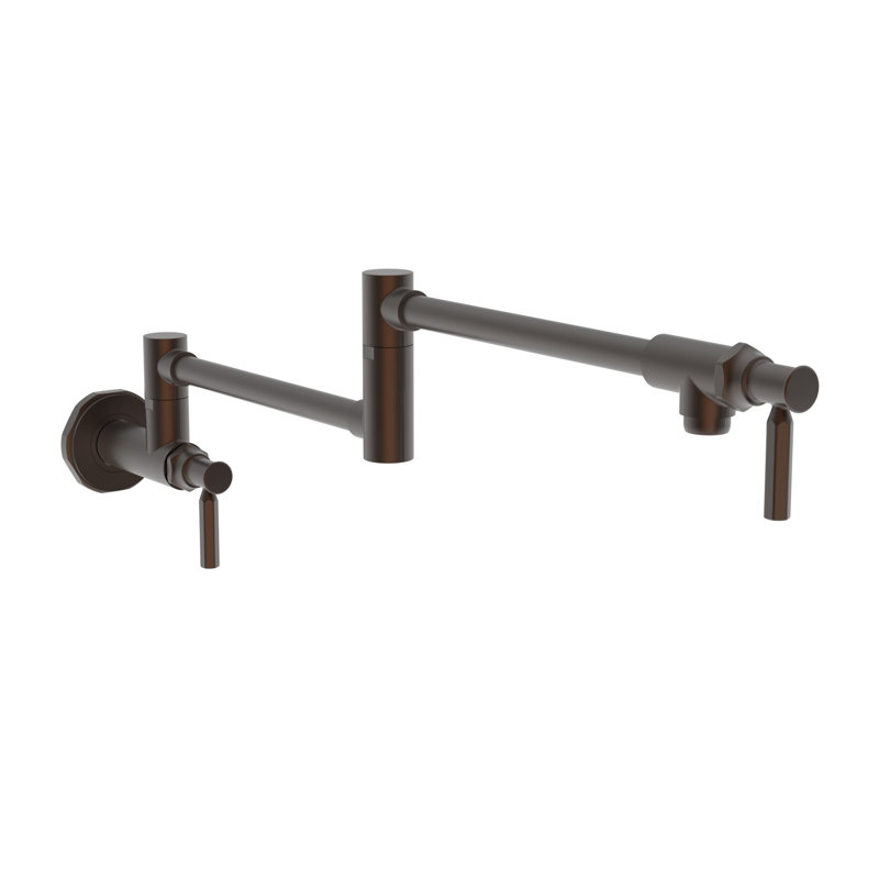 Heaney Wall Mount Pot Filler, English Bronze