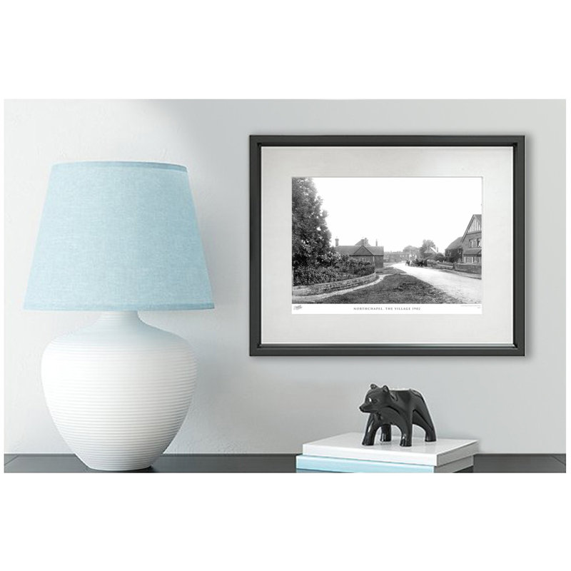 Northchapel, The Village 1902 by Francis Frith - Single Picture Frame Print, 28cm H x 36cm W x 2.3cm D