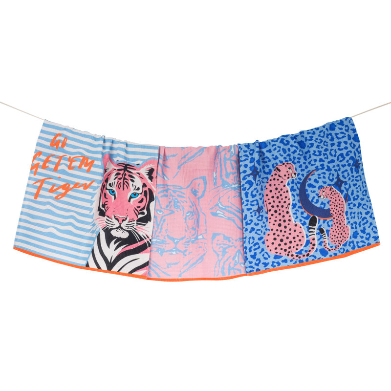 Ensemble de serviettes Go Go 'Em Tiger