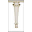 Armoire à console avec perle blanche et argentée avec rangement spacieux Pearl, parfaite pour un décor moderne et élégant.