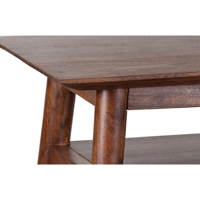 Console en bois d'acacia massif Grendon 2005-002WW, Brun