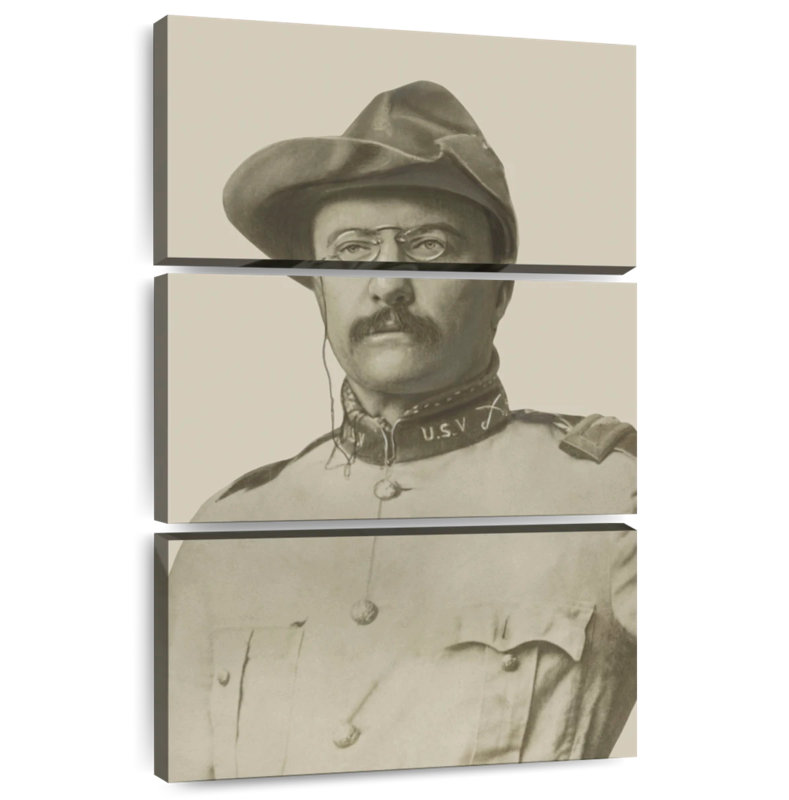 Leisha Teddy Roosevelt, 38" H x 24" W