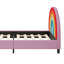 Lit plateforme tapissier Rainbow Design