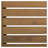 C-Shape End Table  Brown