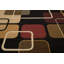 Tapis brun/beige/noir jazz oléfine Glines-59076454