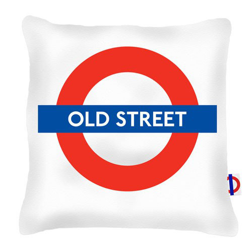 Old Street Tube Station London Transport Cushion