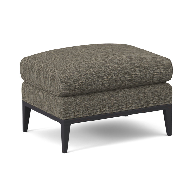 Cooper Ottoman, Margaret Tangelo, Vintage Ebony