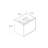 Wetherell Single Bathroom Vanity with Onix Basin-1345066064-1345066070