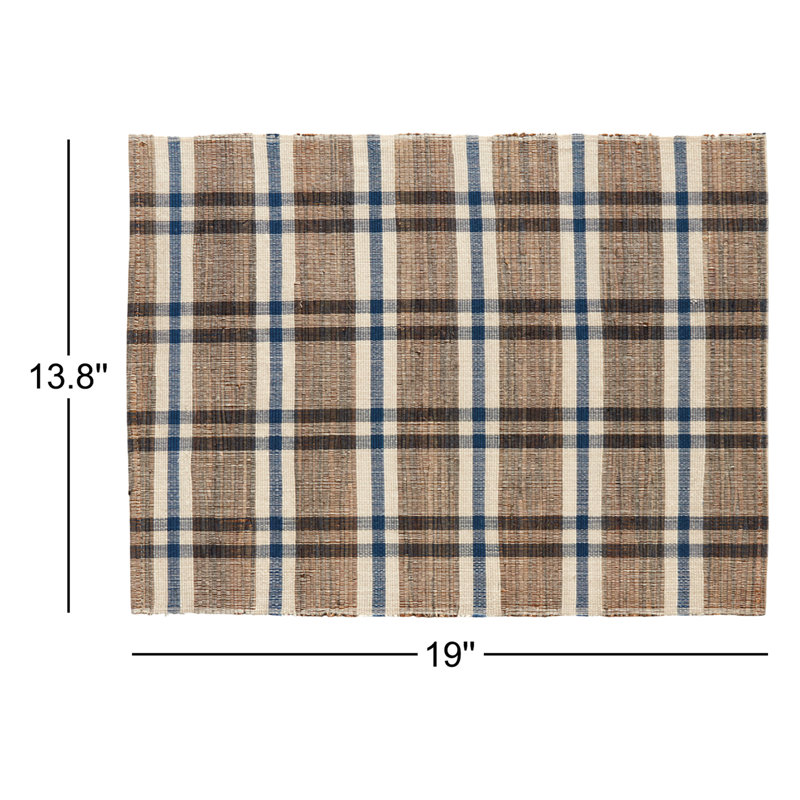 Eden Plaid Rectangle Placemat