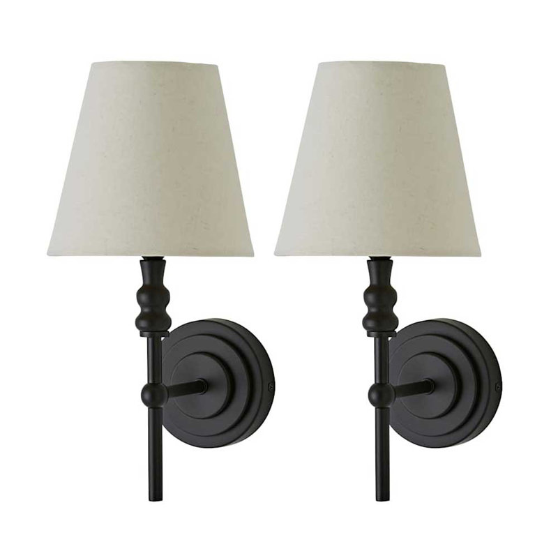 Armed Sconce, Yes, LED, Black