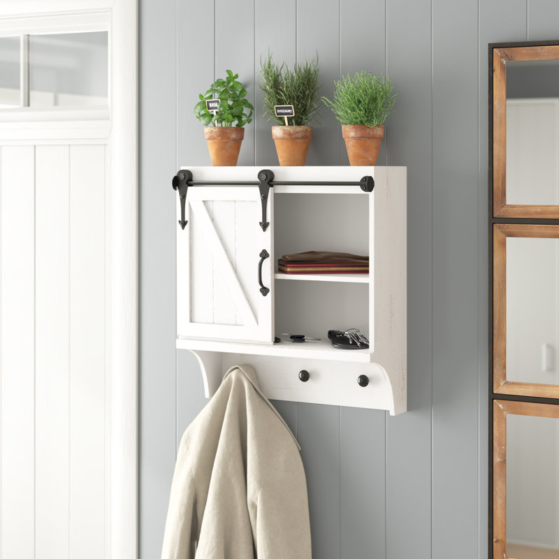 Dayanah Accent Cabinet, White