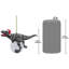 8.89cm Handmade Resin Animals Hanging Figurine Ornament