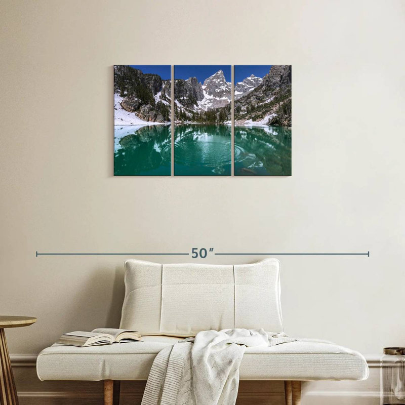Alvord Delta Lake Grand Teton, H 20 po x l 33 po