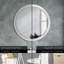 Huldar Glass Flat Wall Mirror