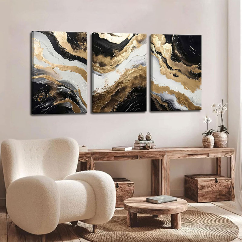 3 Piece Wrapped Canvas Print