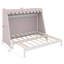 Lit gigogne, lit gigogne avec tablette de rangement, tente et lumière Space Efficient-129444590