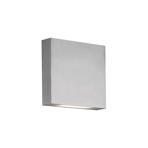Mica 1 - Light LED Outdoor Flush Mount, Brushed Nickel