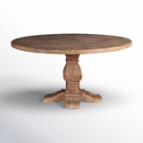 Lyons Round Solid Wood Dining Table