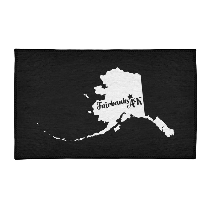 Tapis en poly-chenille fairbanks alaska, Rectangle 2 pi x 3 pi