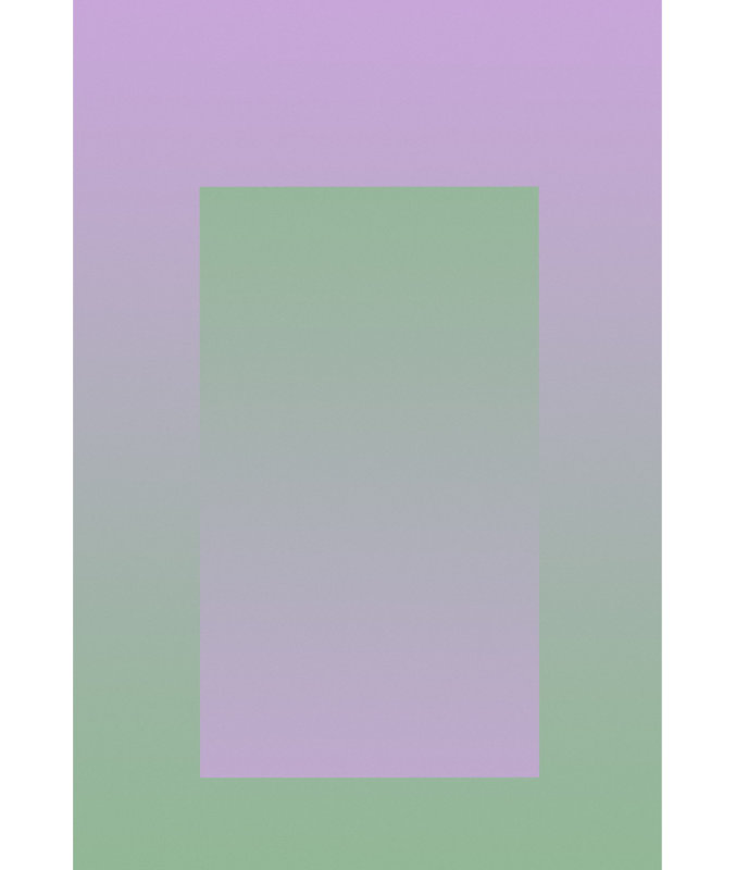 Wrapped Canvas Print, 76.2 cm H x 50.8 cm W, Purple/Green