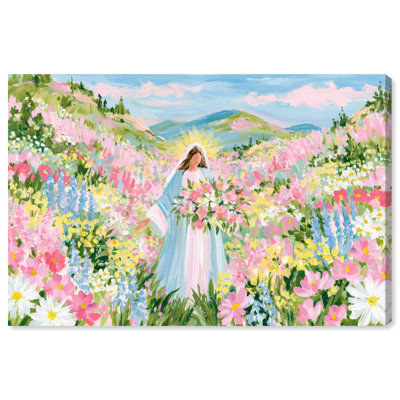 «Heavenly Bride II», reproduction sur toile encadrée par Evelyn