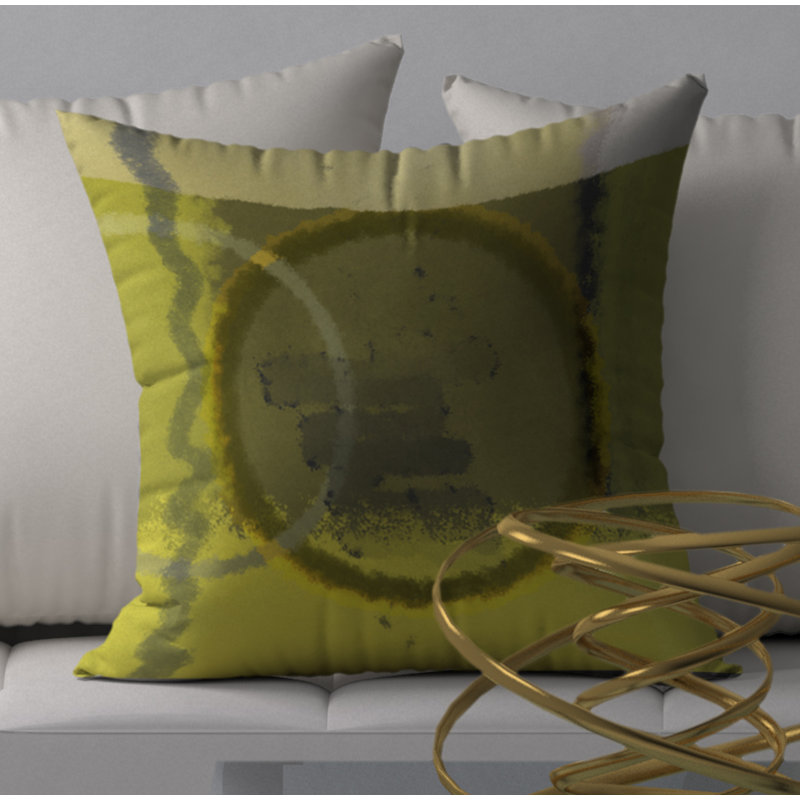Housse de coussin décorative carrée féchteler, H 24 po x l 24 po