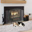 3 Panel Iron Fireplace Screen