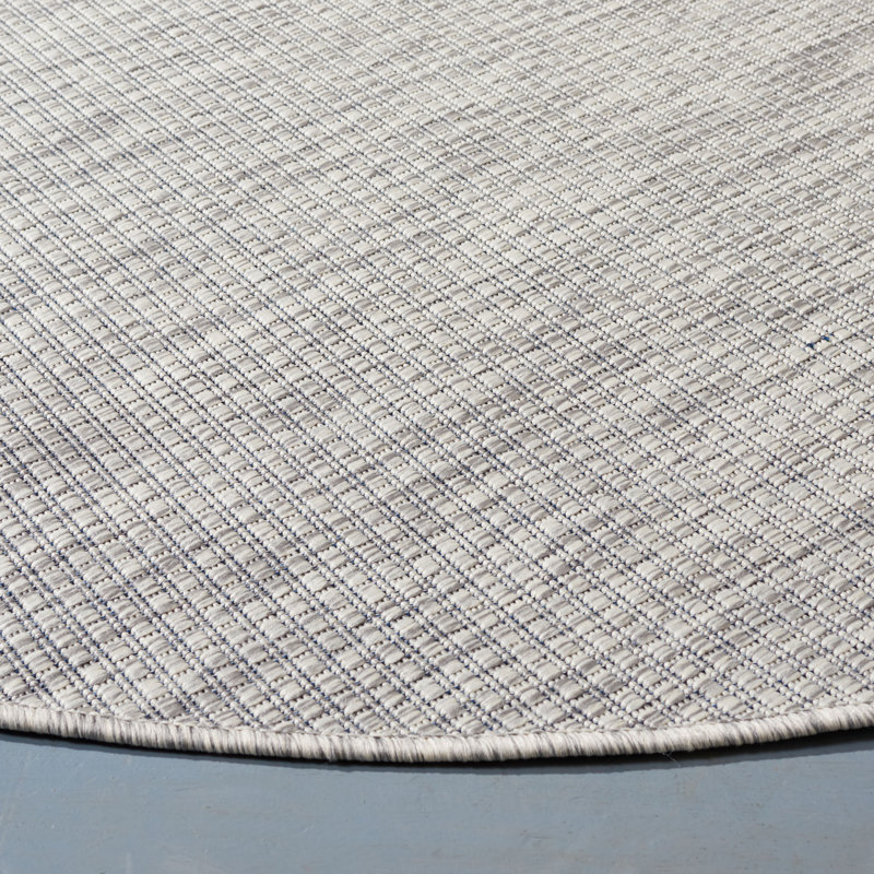 Benko Performance Indoor/Outdoor Area Rug, Round 6'7"