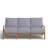 Haley Teak Sofa - Natural Teak-38579467-38579408-70063489