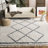 Casserly Pro Lux Shag 400 Performance Geometric Rug-834756862