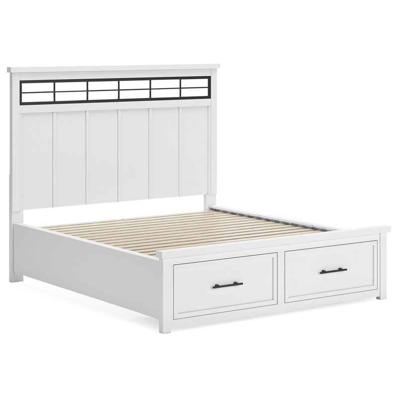 Ashbryn  Panel Storage Bed, California King
