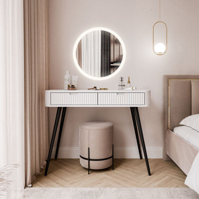 Novi Dressing Table with Mirror