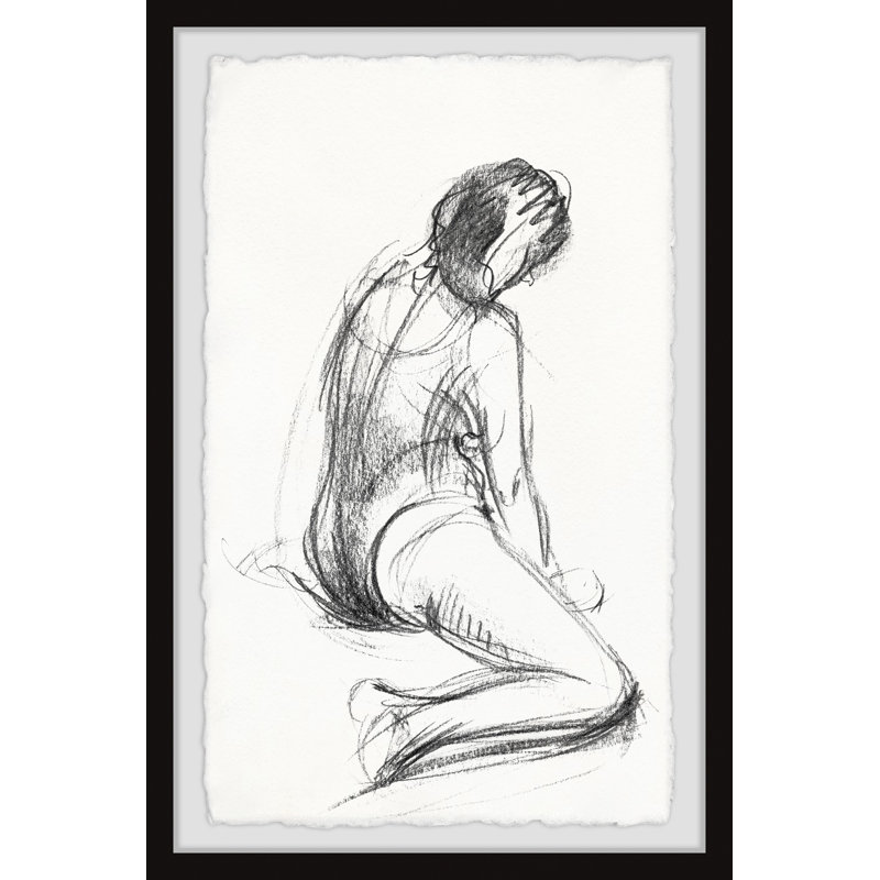 Picking Up The Pieces - Single Picture Frame Print, 30cm H x 20cm W x 3.81cm D