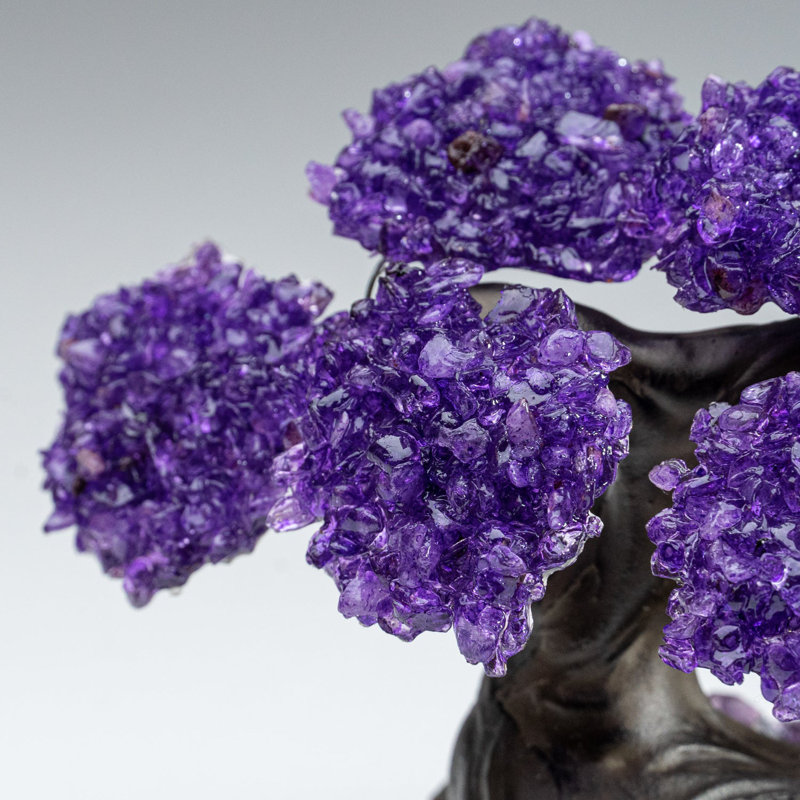 Small Amethyst Clustered Gemstone Tree on Amethyst Matrix (The Protection Tree)