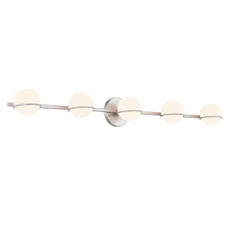 Bar pour salle de bain Eastwood, 5, Nickel brossé