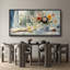 «Relaxing Teatime», art mural de nature morte, impression numérique sur toile giclée sur toile-111653431-111653432