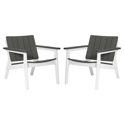 Chaise d'extérieur à assise profonde