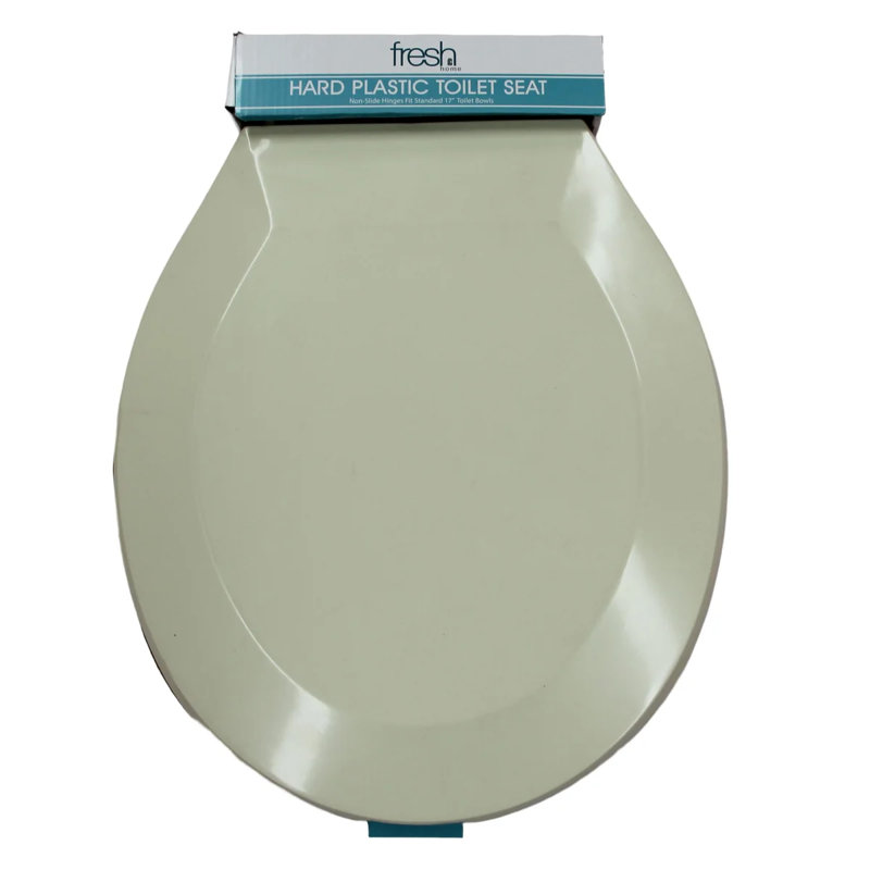 Elongated Toilet Seat, Beige