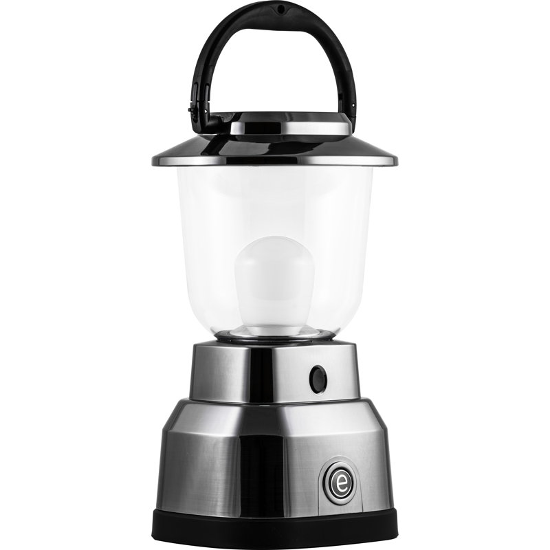 Nickel-Plated Water-Resistant Dimmable LED Lantern