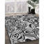 Tapis de zone noire à motifs-1667839452