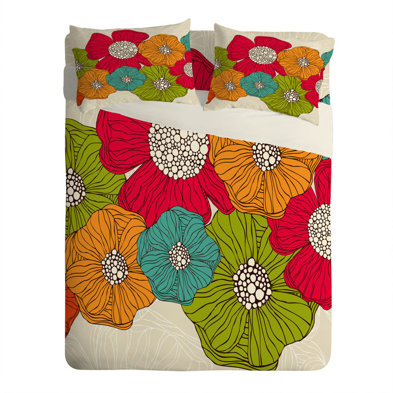 Taie d'oreiller Fleurs, Standard