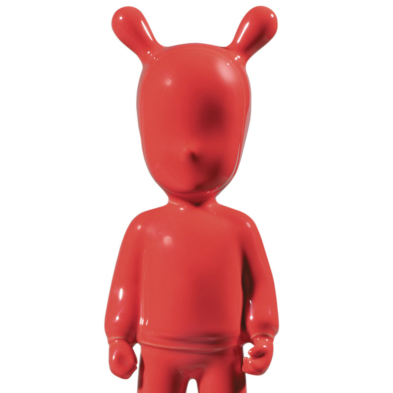 Figurine la invitée, Rouge