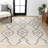 Bradsher Moroccan Beni Souk Cream/Black Rug-965744475