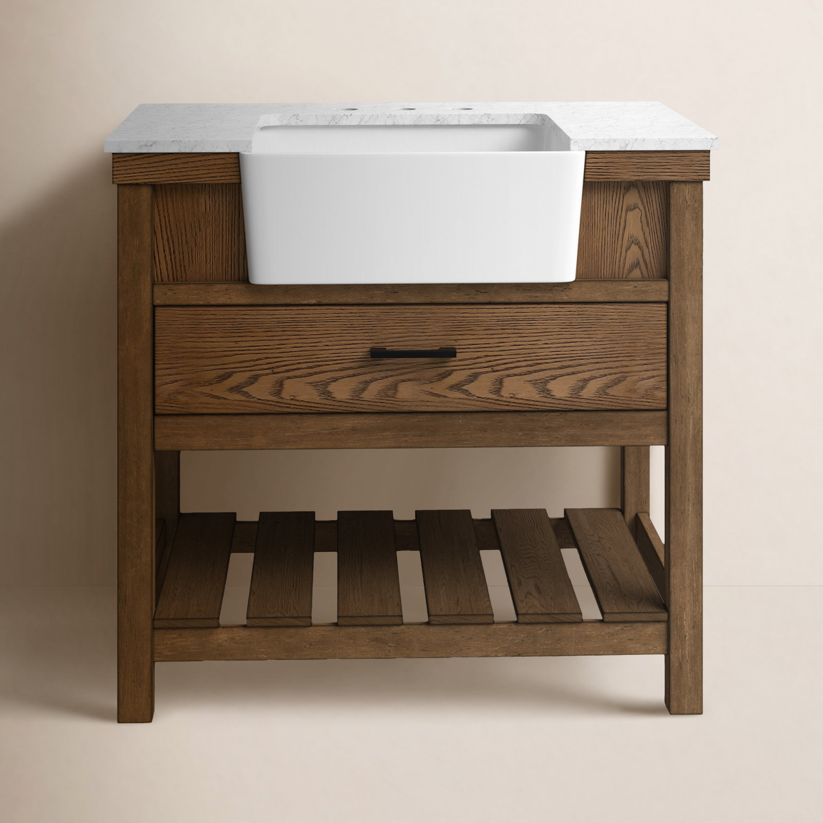 Pelaghia 36'' Single Bathroom Vanity, Driftwood