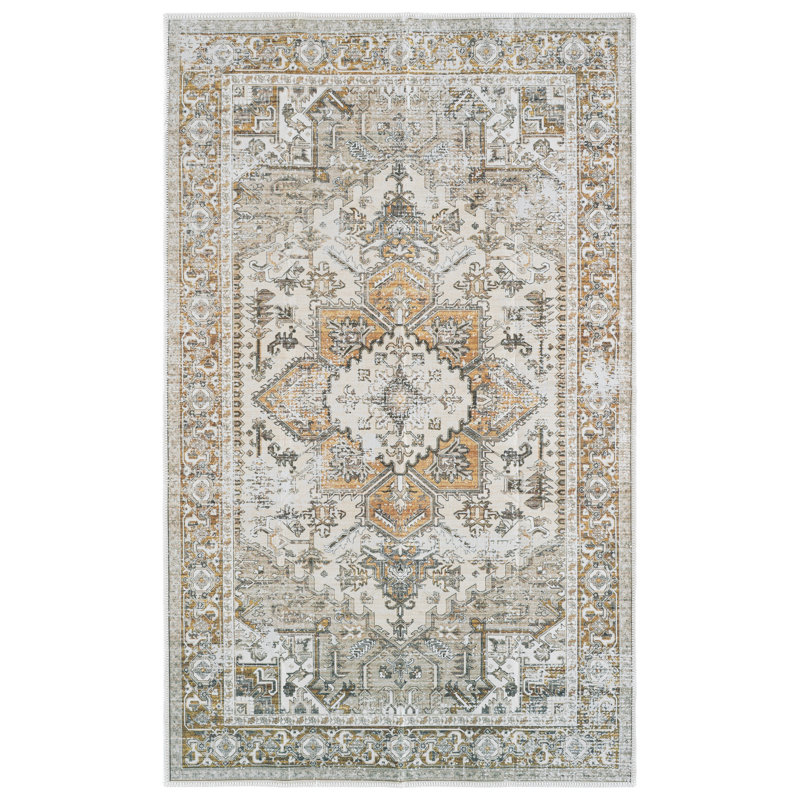 Arizona Performance Machine Washable Oriental Rug, Rectangle 3' x 5'